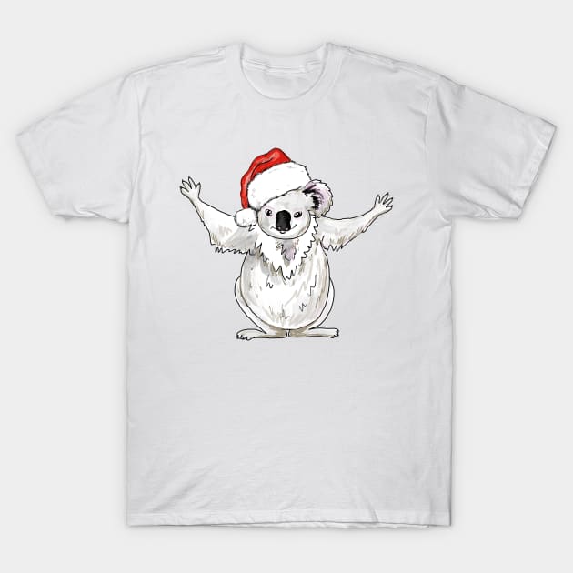 Christmas Koala T-Shirt by drknice